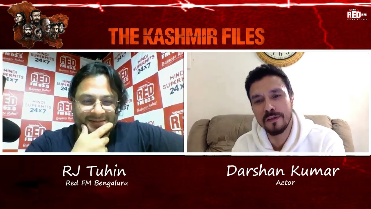 The story of Actor Darshan Kumar in &lsquo;The Kashmir Files&rsquo; | RJ Tuhin | Red FM Bengaluru