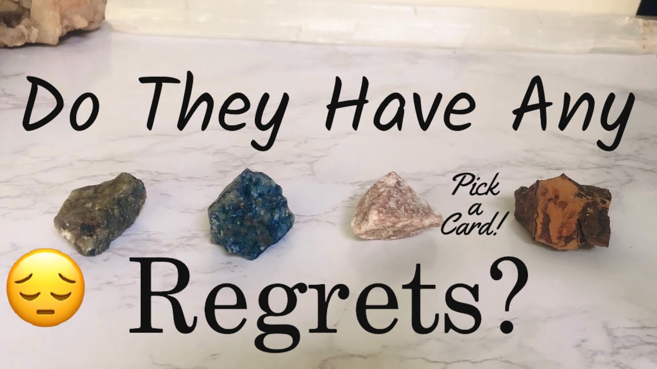 😭 Do They Have Any Regrets? 😖 Pick a Card Tarot!🃏 Ex Boyfriend/ Girlfriend / Soulmate /Twin Flame