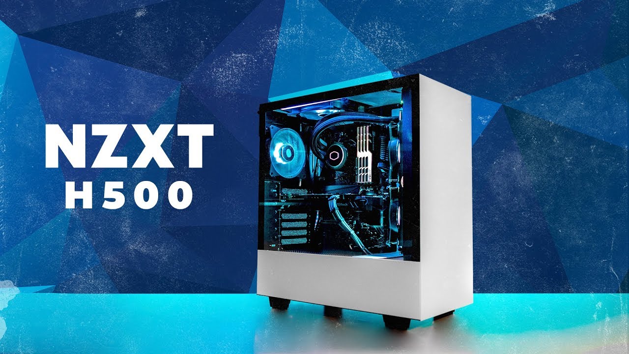 White Walker Ryzen - RGB Free NZXT H500 White Build