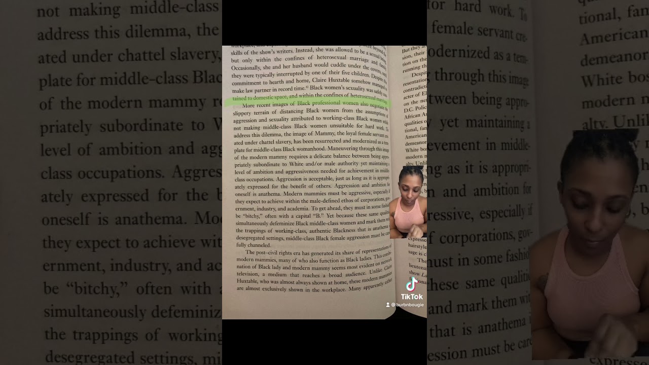 A reading from &ldquo;Black Sexual Politics&rdquo; by Patricia Hill Collins. How our image becomes a double bind
