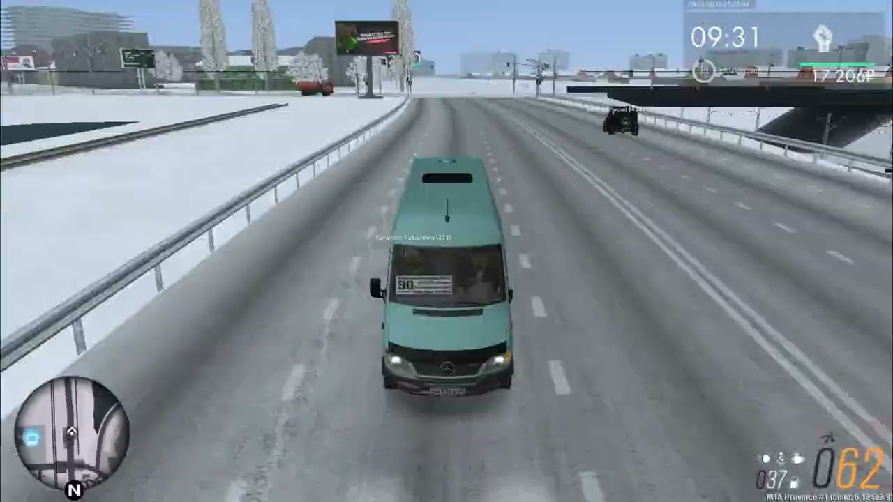 Маршрут 90 | Отчёт за 08.01.2026 | ЧАТП РиЛайн | MTA Province #1