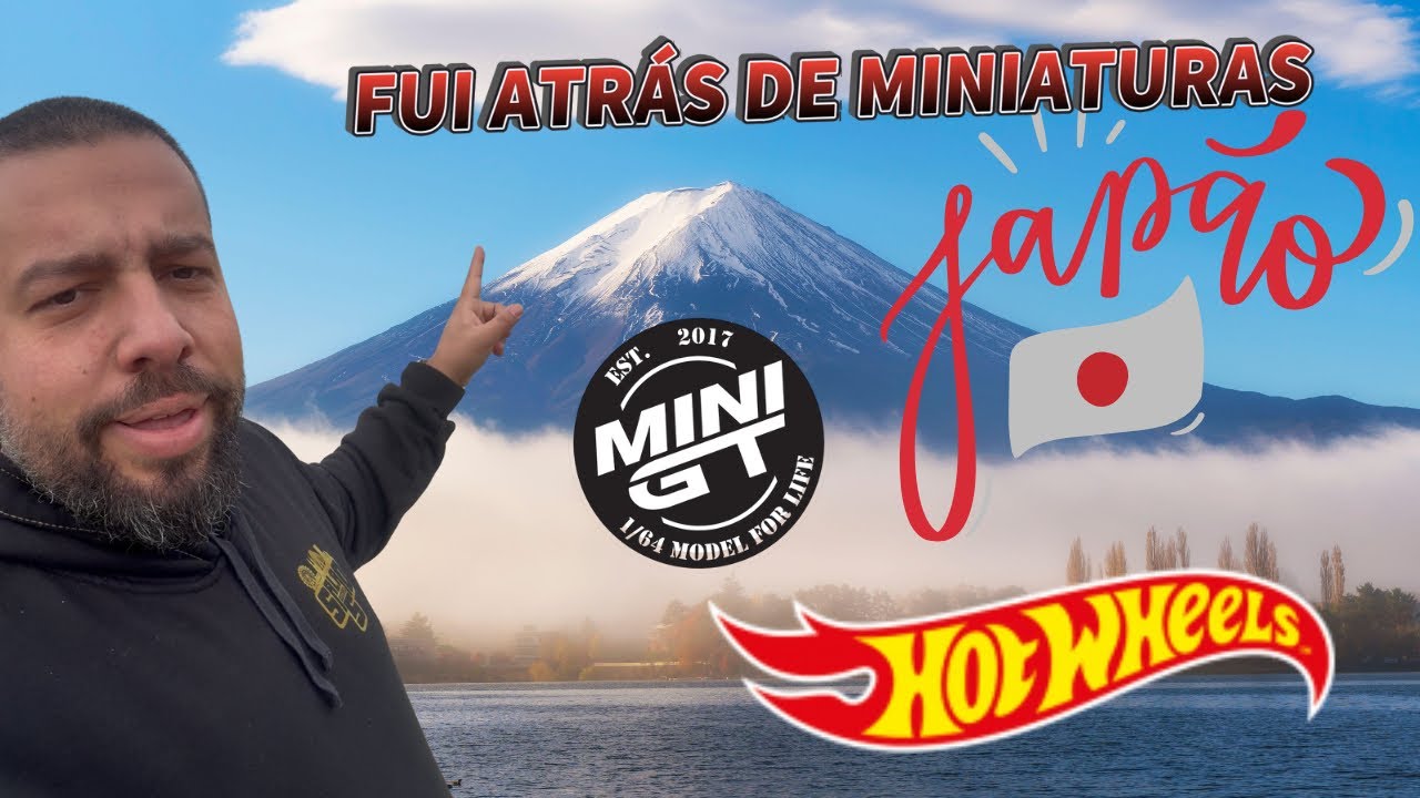 FUI CA&Ccedil;AR HOT WHEELS E OUTRAS MINIATURAS NO JAP&Atilde;O
