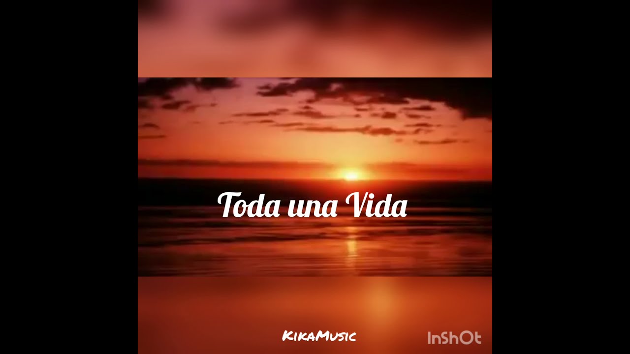 karaoke Toda una vida - bolero  (tono alto) mujer