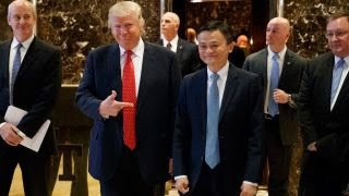 Jack Ma on meeting with Trump: We talked about supporting U.S. small biz