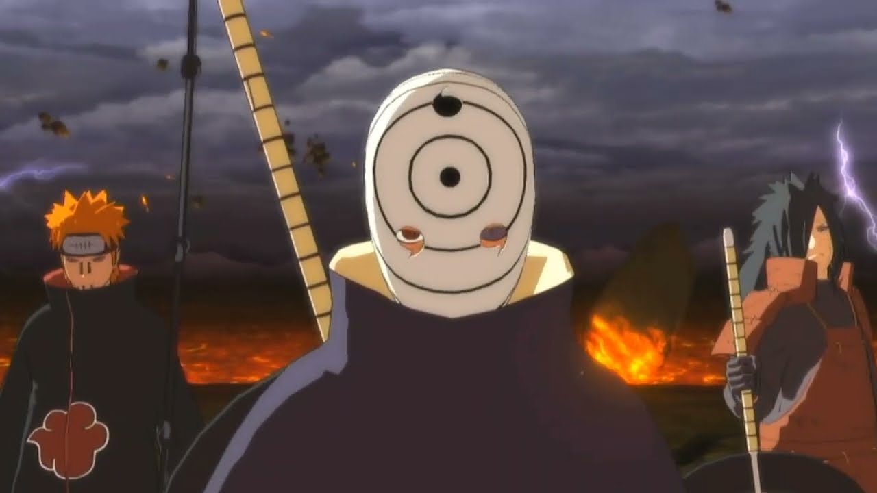 Tobi,Pain N Madara vs Father's Cup Survival - Naruto Shippuden Ultimate Ninja Storm Revolution Game