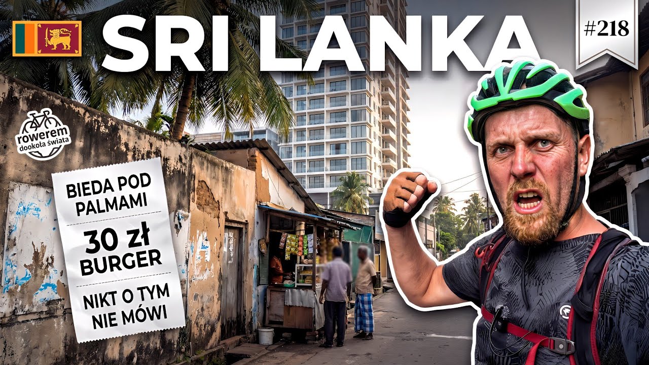 SRI LANKA: COLOMBO + BIEDA POD PALMAMI (NIKT O TYM NIE M&Oacute;WI)