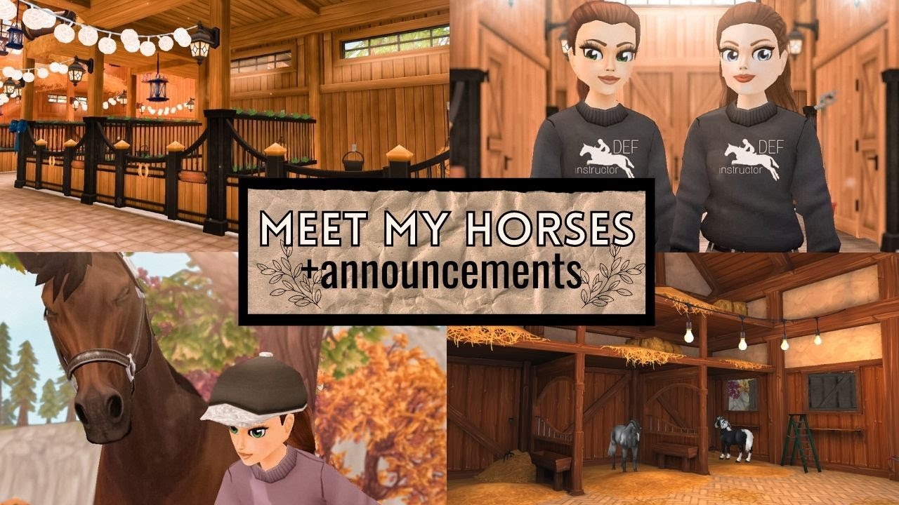 Meet My Horses! || Star Stable Online RRP