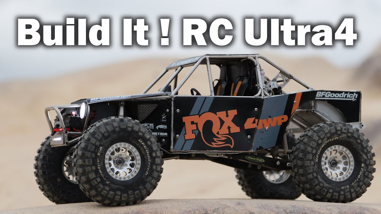 Building a RC Ultra4 from Start to Finish in 5 Mins, Full Version with Test Run
