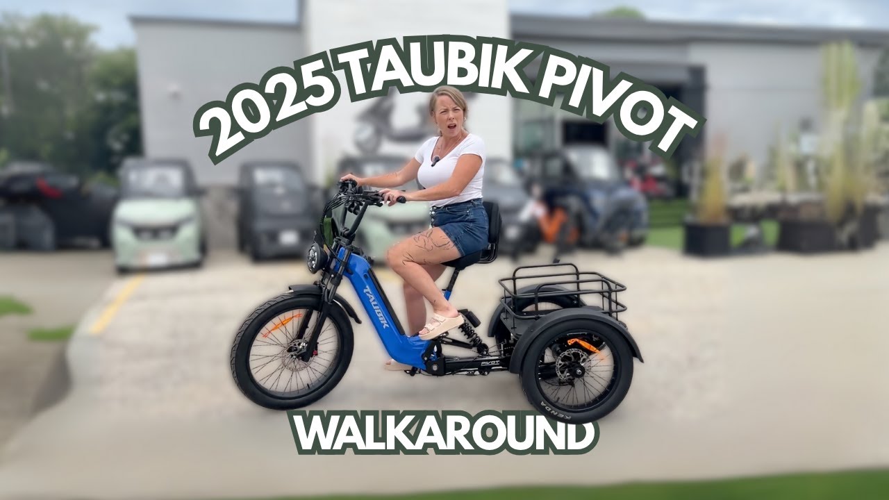 Walkaround | 2025 Taubik Pivot Electric Tricycle