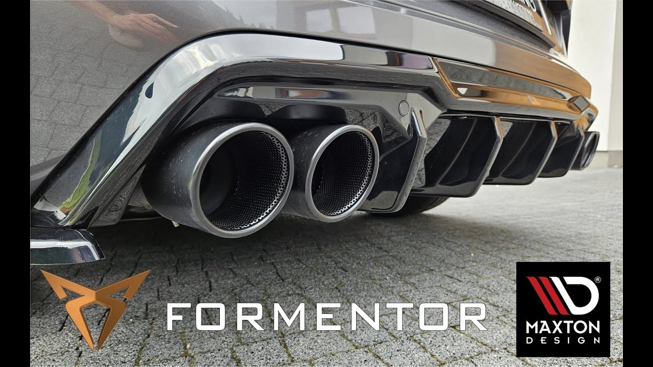 Cupra Formentor - wymiana montaż dyfuzora Maxton Design - MAPET-TUNING