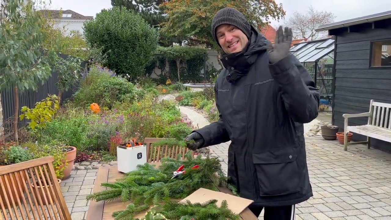 Christmas Garden Decor | Winter Garden Ideas with Pines & Firs | Perennial Garden