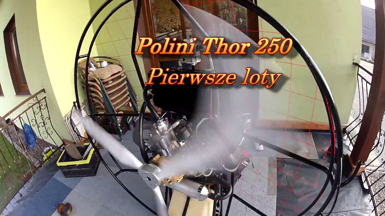 Polini Thor 250 - pierwszy lot