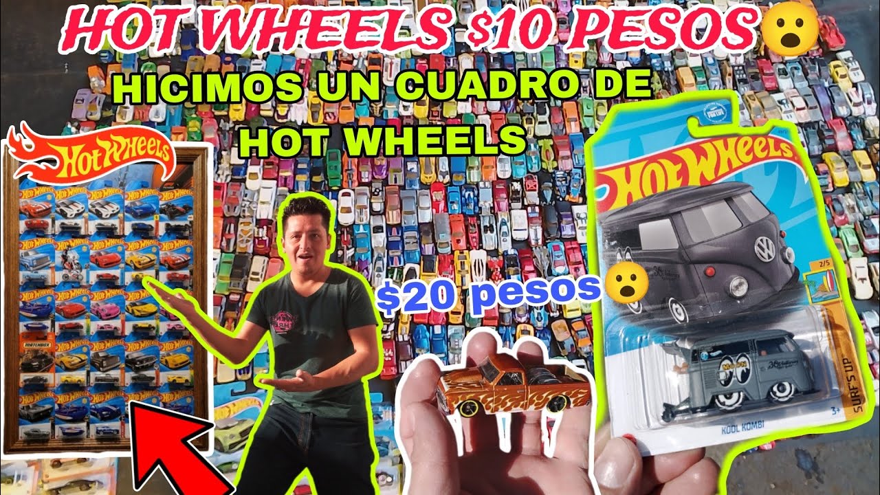 Hot wheels en $10 y $20 pesos !!WOOW!!  Encontré Kool kombie, 🔥#diecasthotwheels#tianguisneza