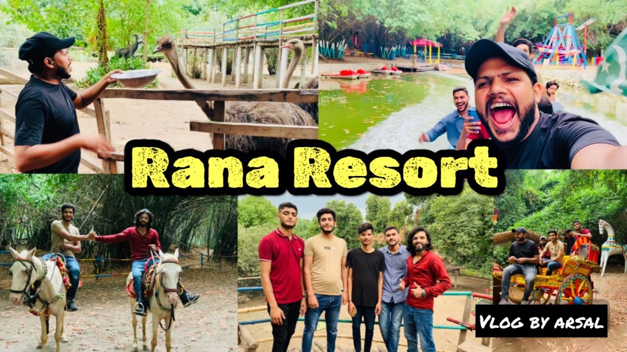 Rana Resort Lahore Safari Park full tour||Visiting Point in Lahore