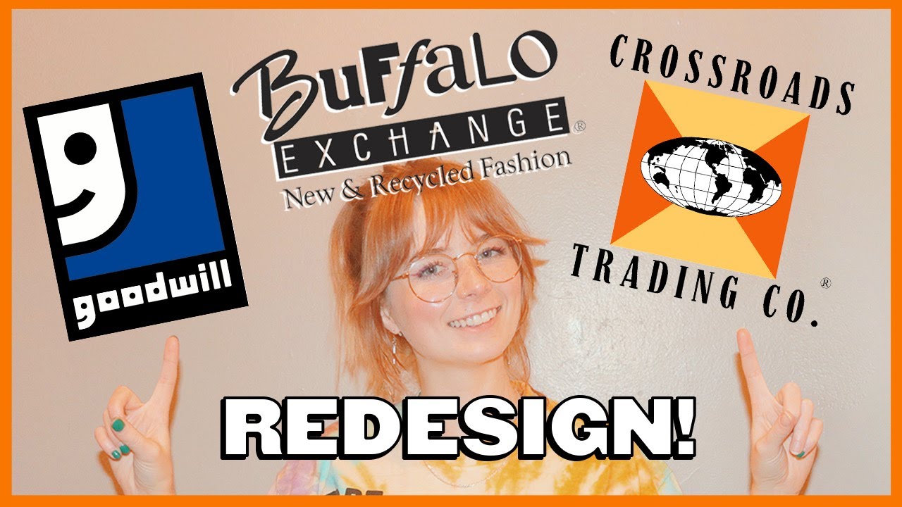 Redesigning Popular Thrift Store Logos
