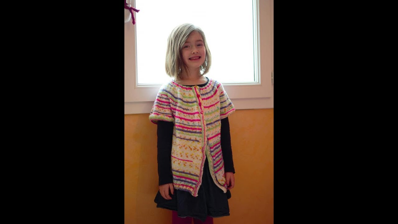 Tricot sans couture: Gilet printemps