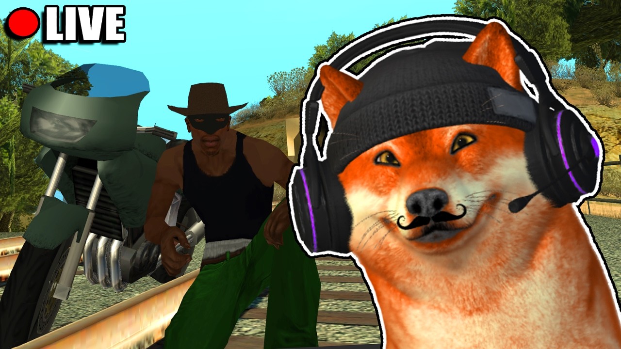 🔴JOGANDO GTA SAN ANDREAS! #5 #live #gta #gtasanandreas