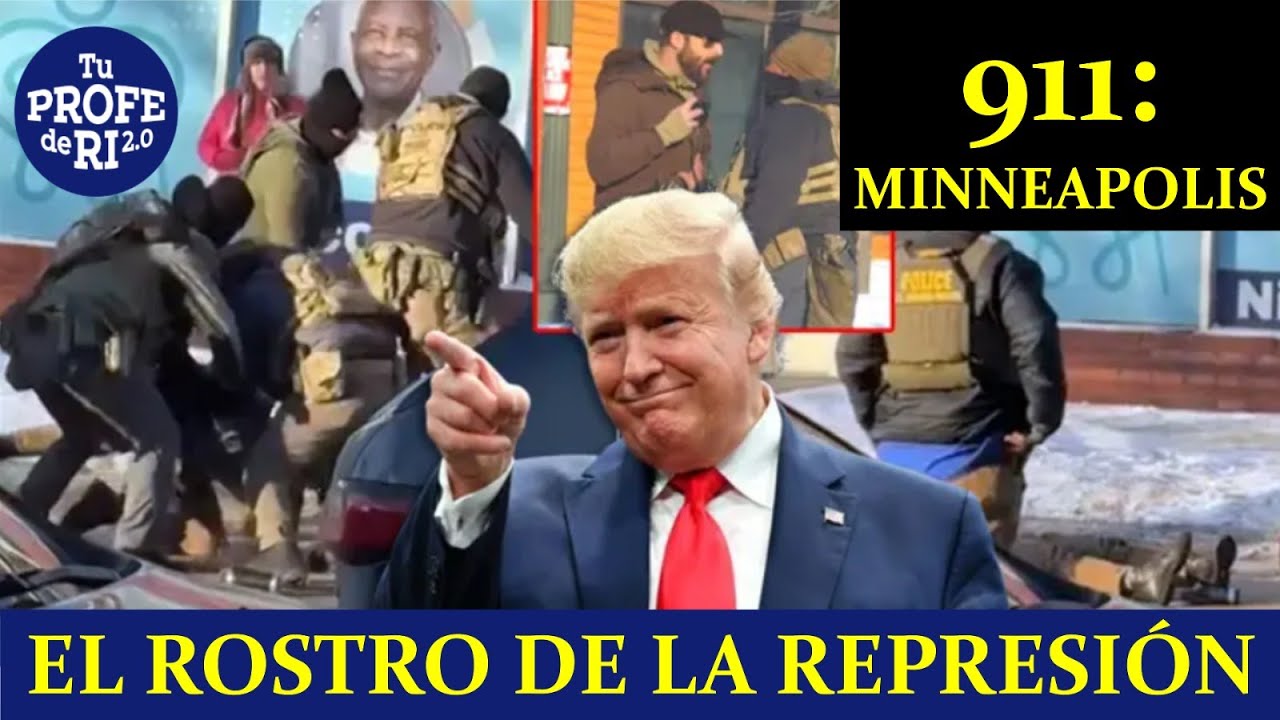 ¡DURA REPRESIÓN EN MINNEAPOLIS! ENORMES PROTESTAS VS TRUMP. DEMÓCRATAS AL ATAQUE