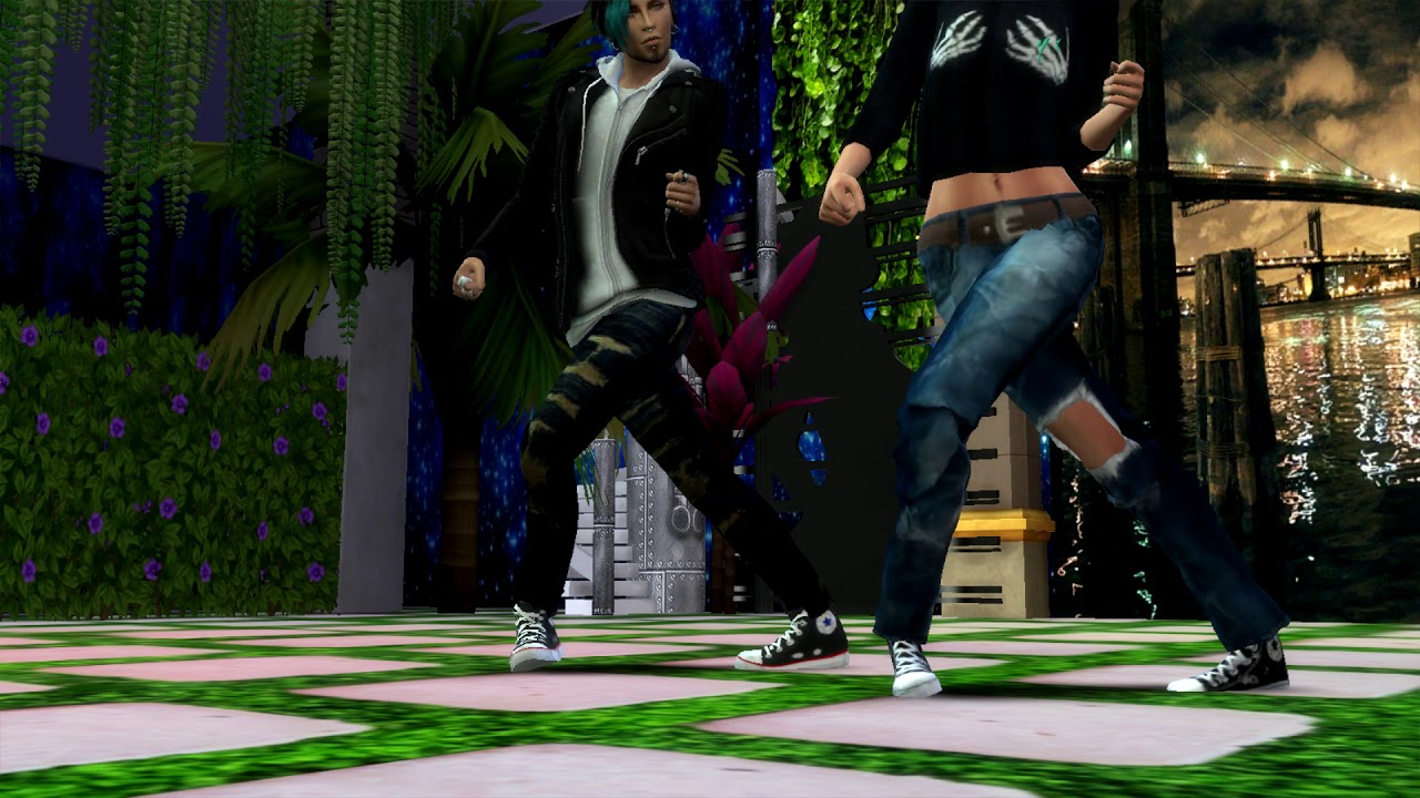 The sims 4 - BUBBLETOP by Dennis Ferrer ft Sagine [Test Video]