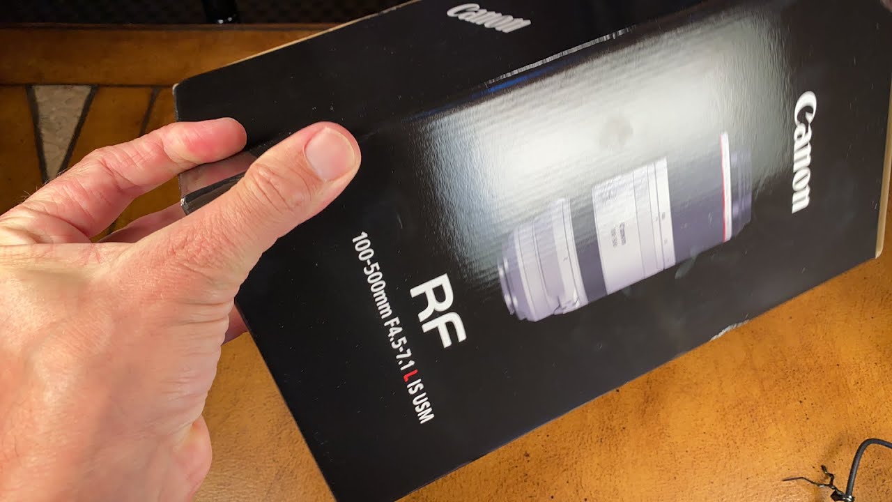 LIVE: Canon RF 100-500mm Unboxing by Ken Rockwell