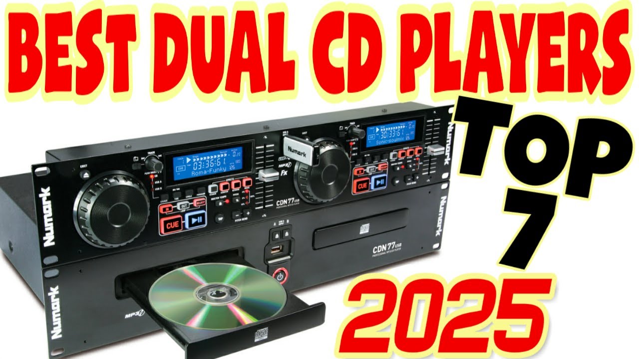 👉 The Ultimate Top 7 Dual DJ CD Players for 2025 | CD, MP3, USB, SD Card Ready!
