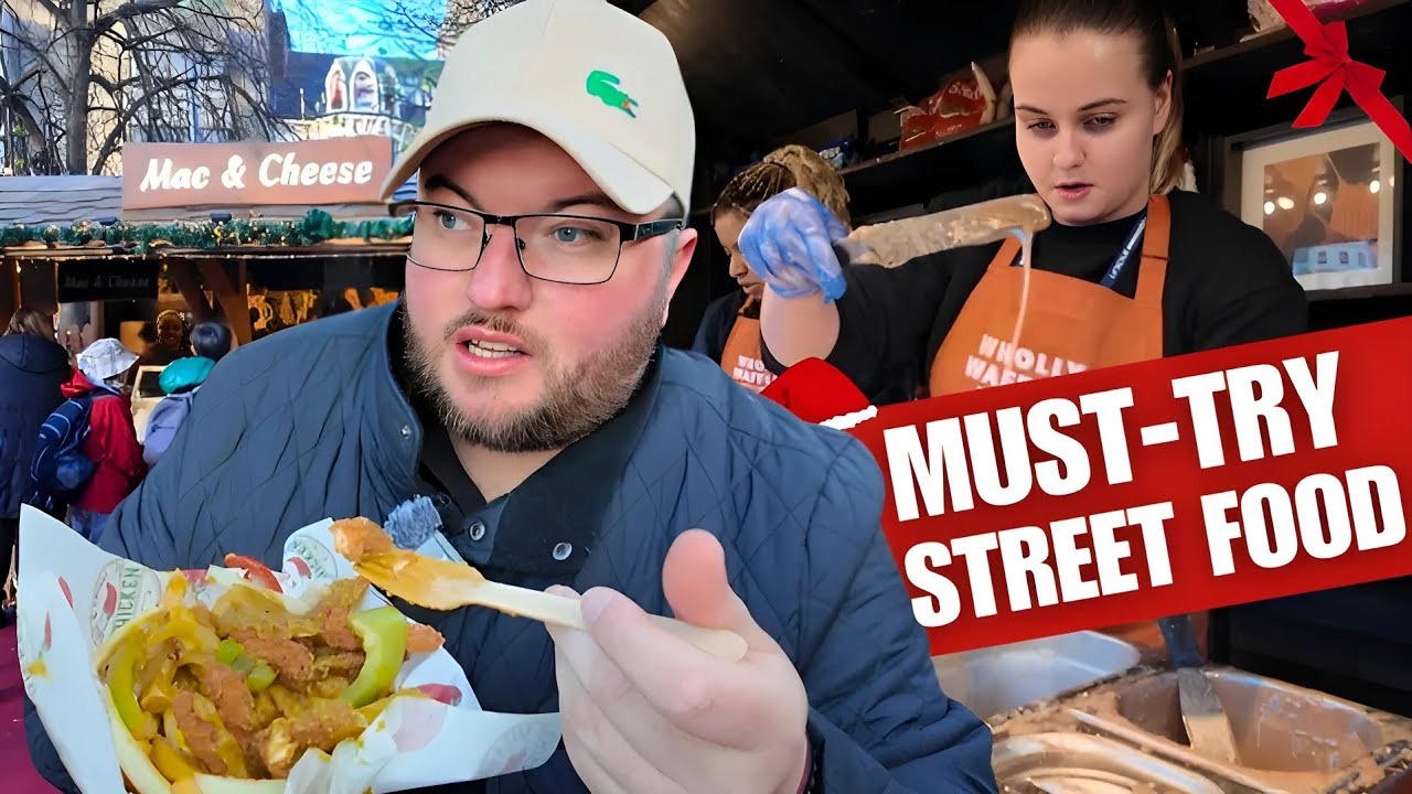 MUST-TRY Street Food at Edinburgh's Christmas Market!
