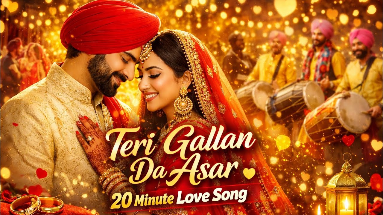 Teri Gallan Da Asar ❤️ | 20 Minute Punjabi Love Song | Wedding Special Romantic Song 2026