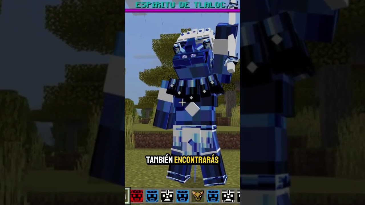 &iquest;Dioses Aztecas en Minecraft? 💀🌩️ #minecraft #minecraftespa&ntilde;ol #minecraftshorts