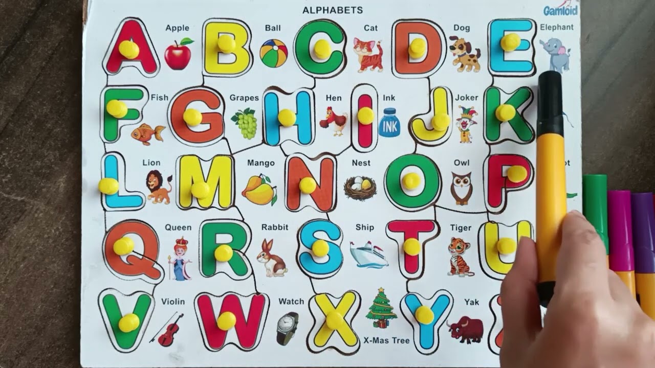 ABC 🔤 / abcd rhyming words / alphabet song / #phonics #abcdrhymes #phonics_song