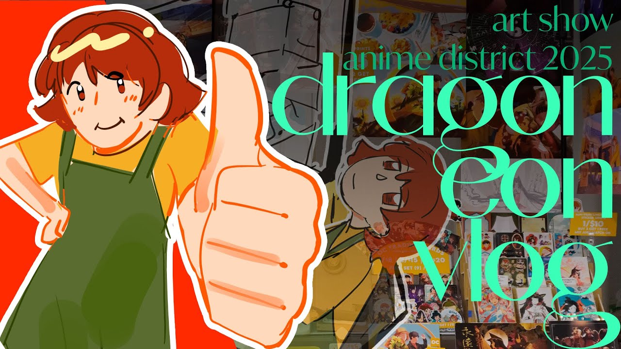 Взлеты и падения Dragon Con | Выставка-продажа арт-объектов - Anime District Vlog 2025