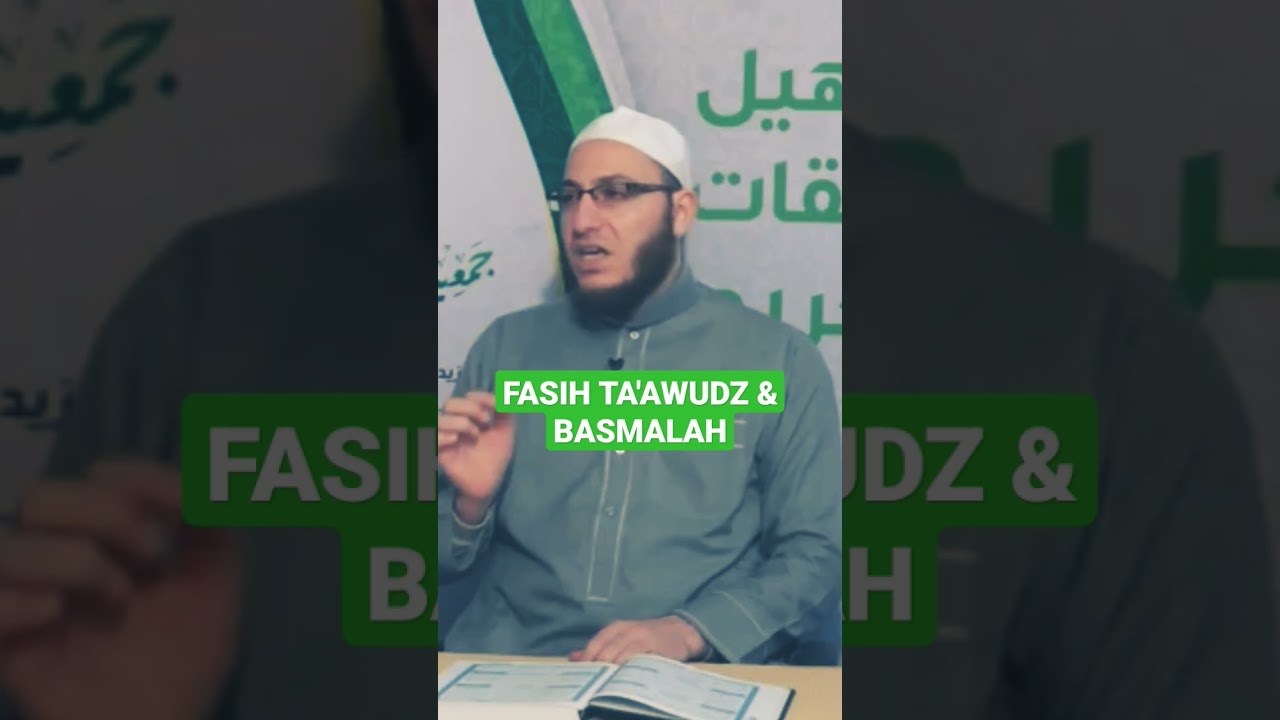 FASIH MEMBACA TA'AWUDZ || Syaikh Abdul Qodir Al Utsman Hafizhahullah #shorts