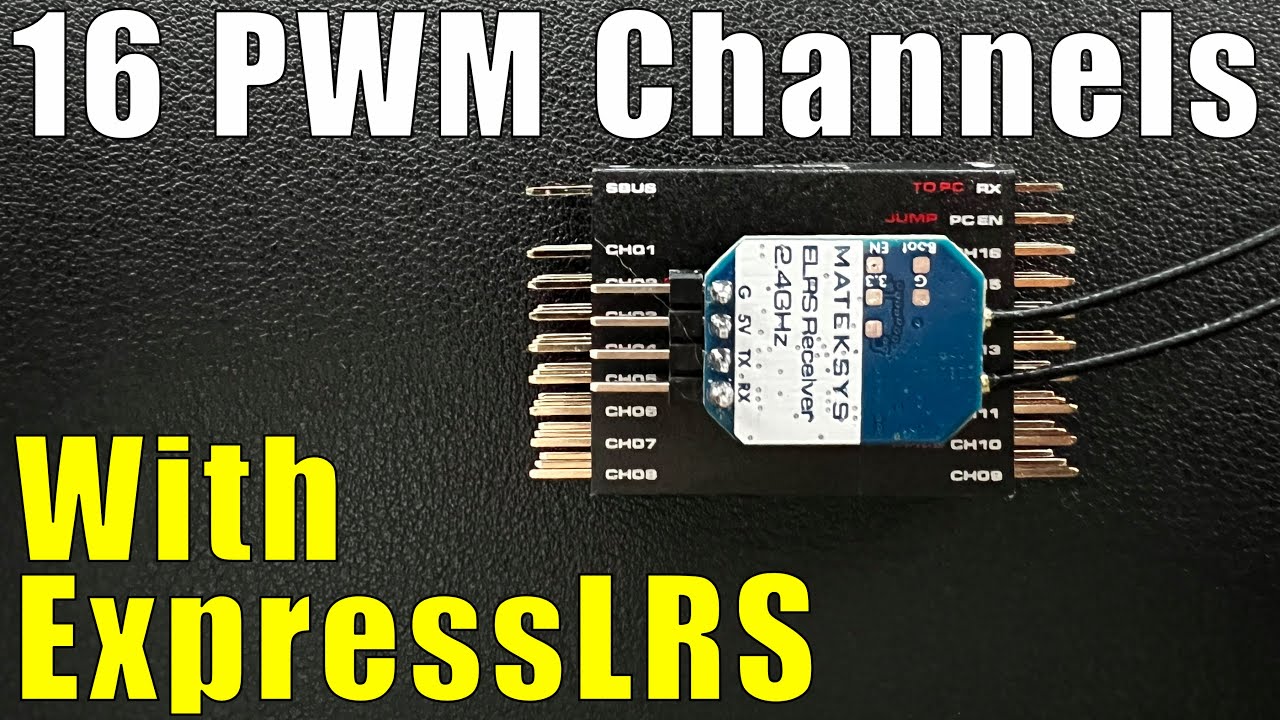 Need 16 PWM Channels with ELRS? WATCH THIS!