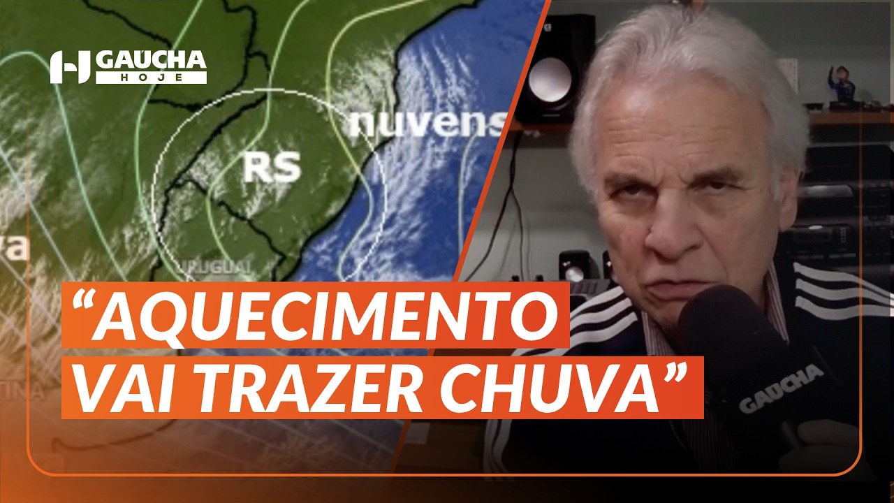 Confira a PREVIS&Atilde;O DO TEMPO para o RS com CL&Eacute;O KUHN | Ga&uacute;cha Hoje