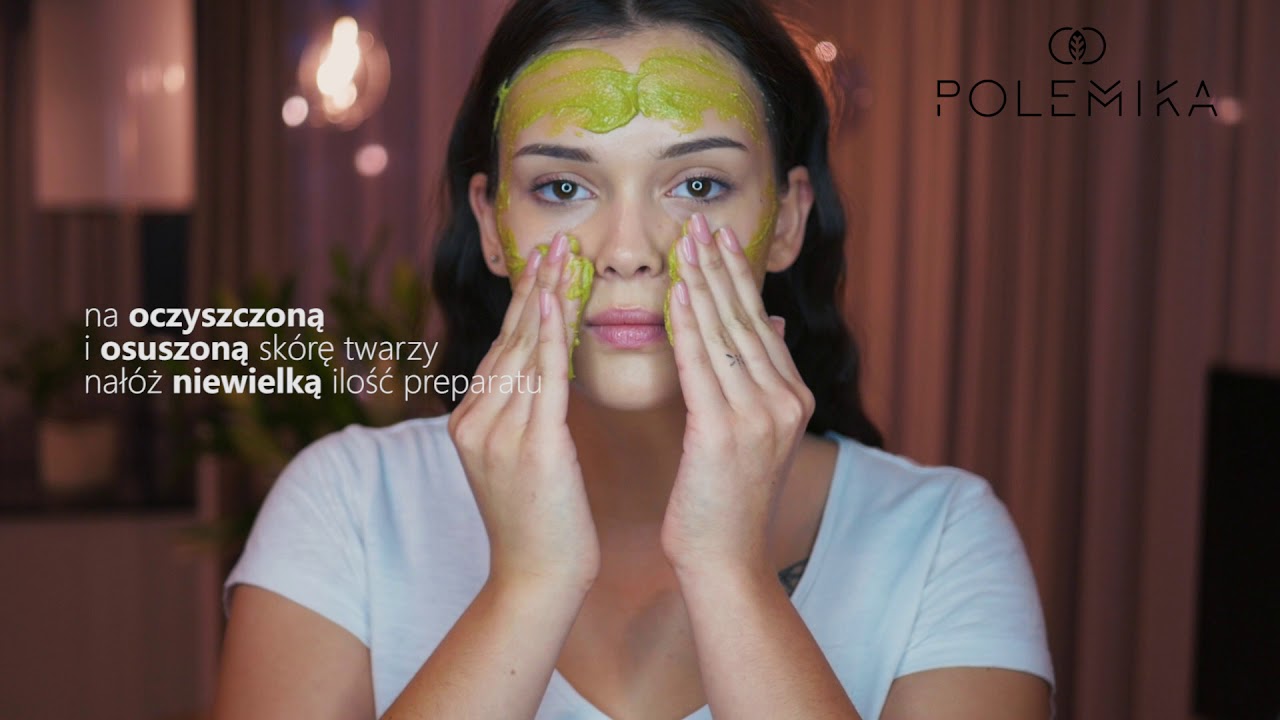 POLEMIKA - Peeling - maska oczyszczająco - rozświetlająca do twarzy