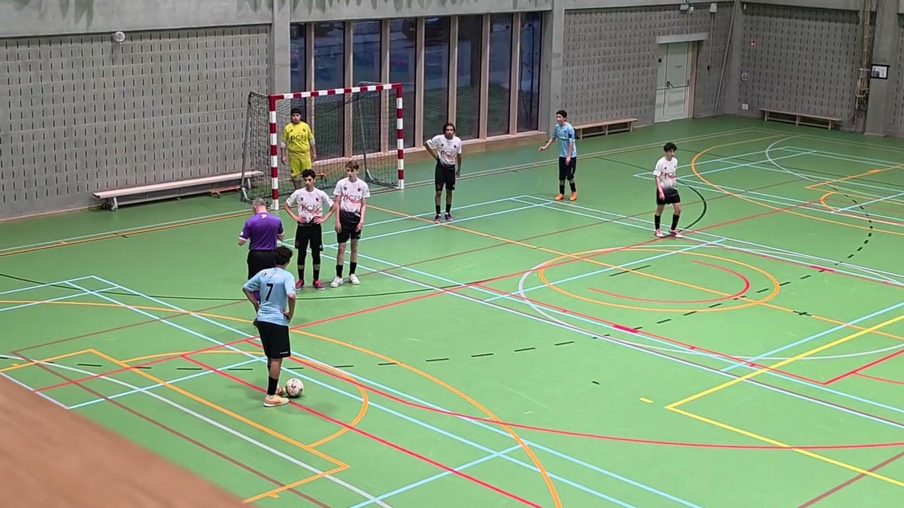 U17 Realdev vilvoorde - Futsal jette 4 - 4 (1ere période)