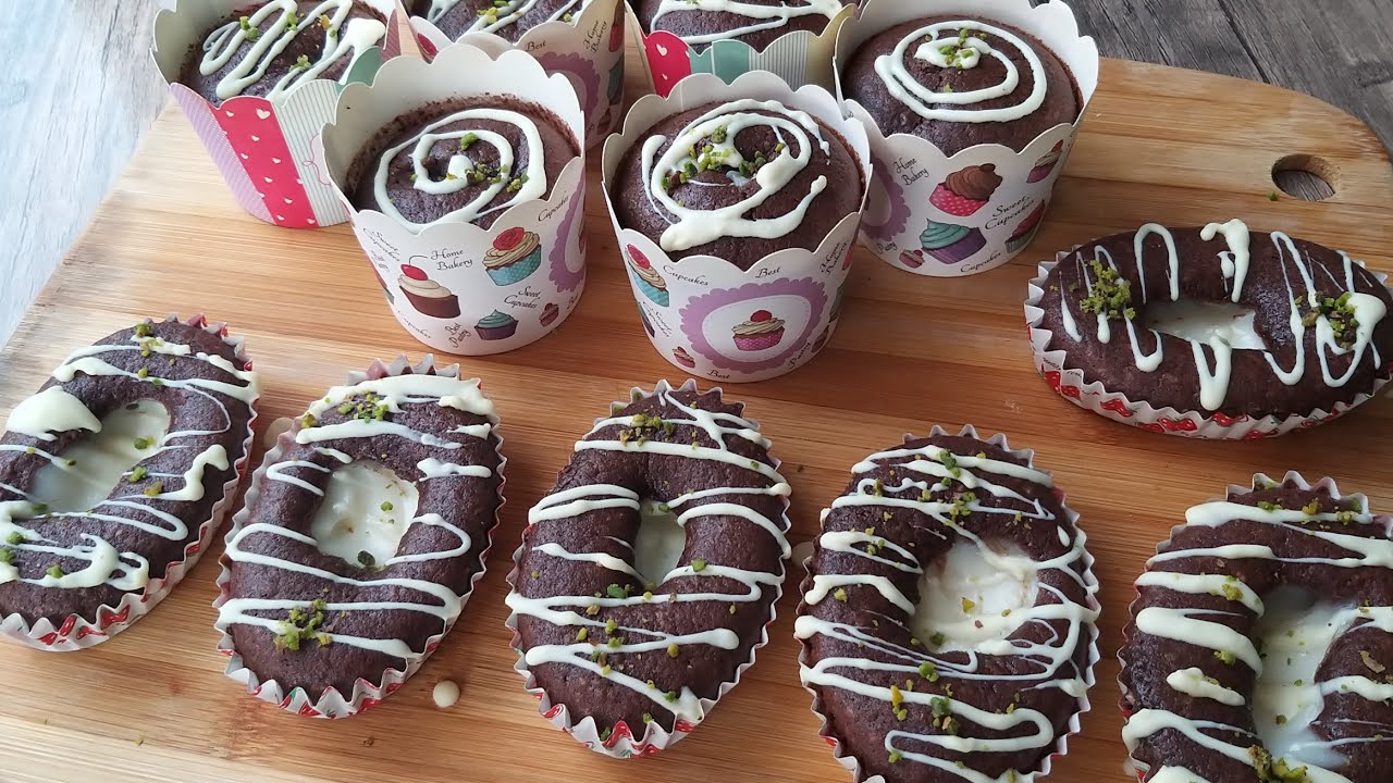 Krema ve Kek Birlikte Pişti İnanılmaz Bir Lezzet Ortaya Çıktı 👌❤😍 Porsiyonluk Magma Kek
