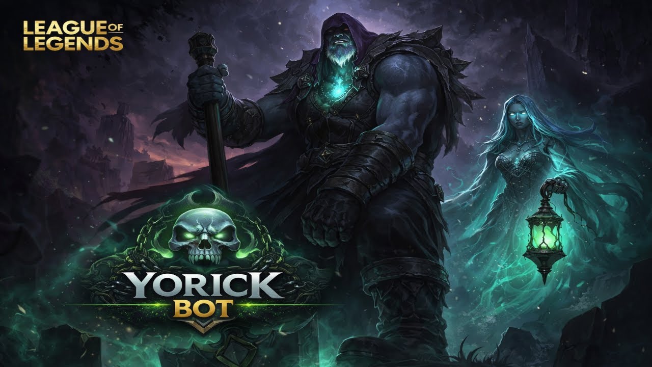 Spectating [YORICK] Bot in League of Legends -  V25