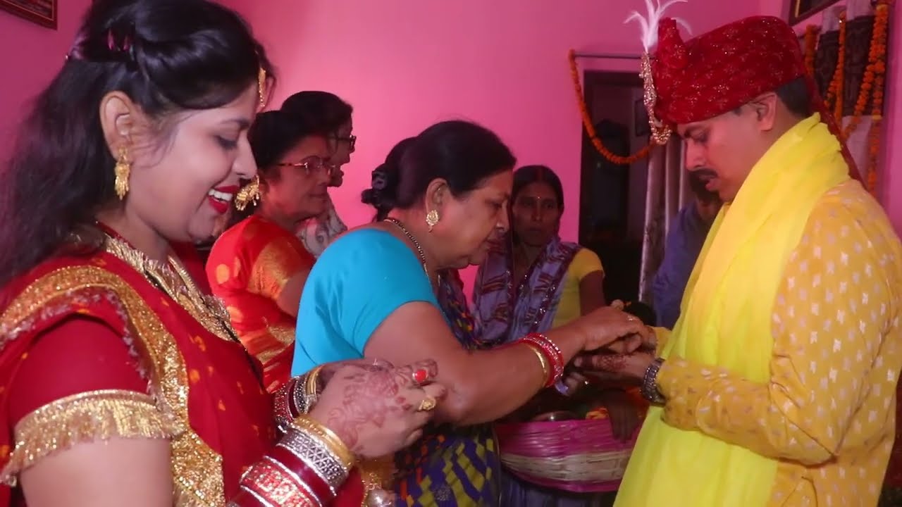 Wedding Day Groom Side | Mai Pujan, Lava Bhujhna & Grand Barat Procession | Indian Wedding