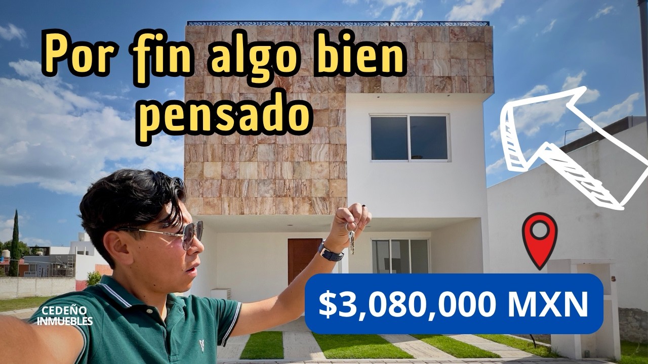 Casas nuevas en Puebla: lo que puedes comprar hoy || CASA en ESQUINA