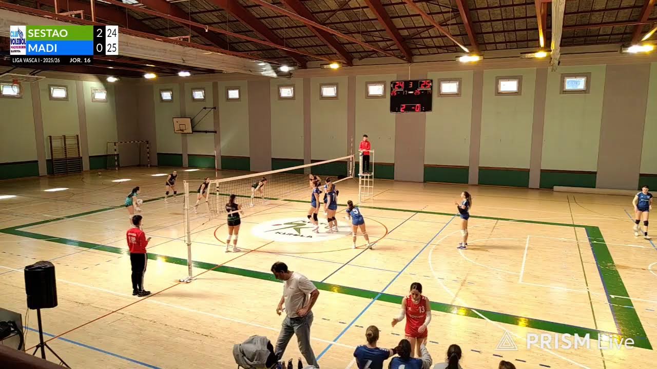 Transmisión en directo de CLUB VOLEIBOL MADIDEUSTO
