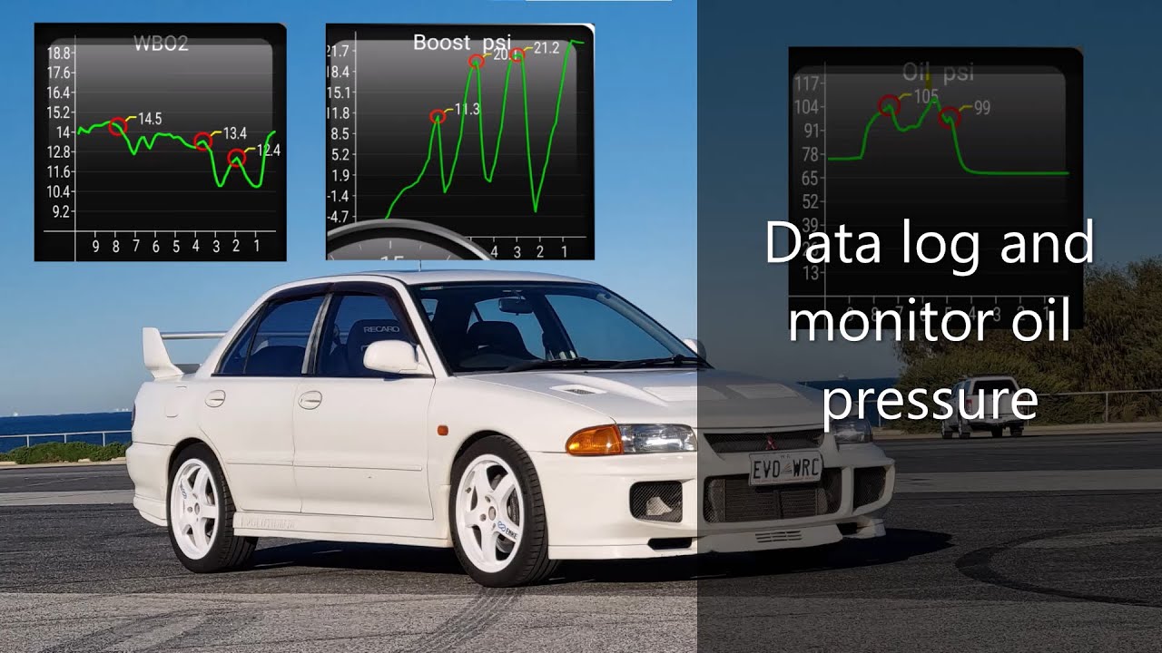 Oil pressure sensor install - Mitsubishi Lancer Evo 3 GSR CE9A