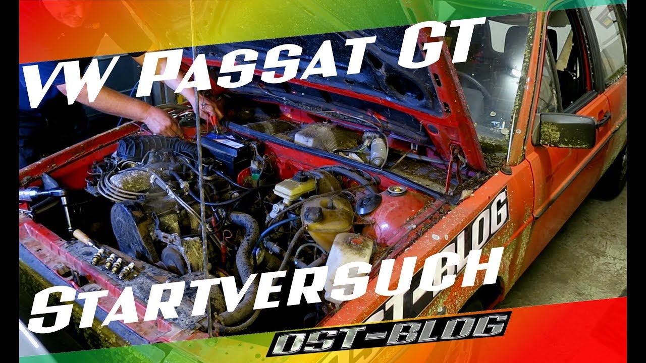 VW Passat GT 32B 1984 - Startversuch nach 17 Jahren Standzeit