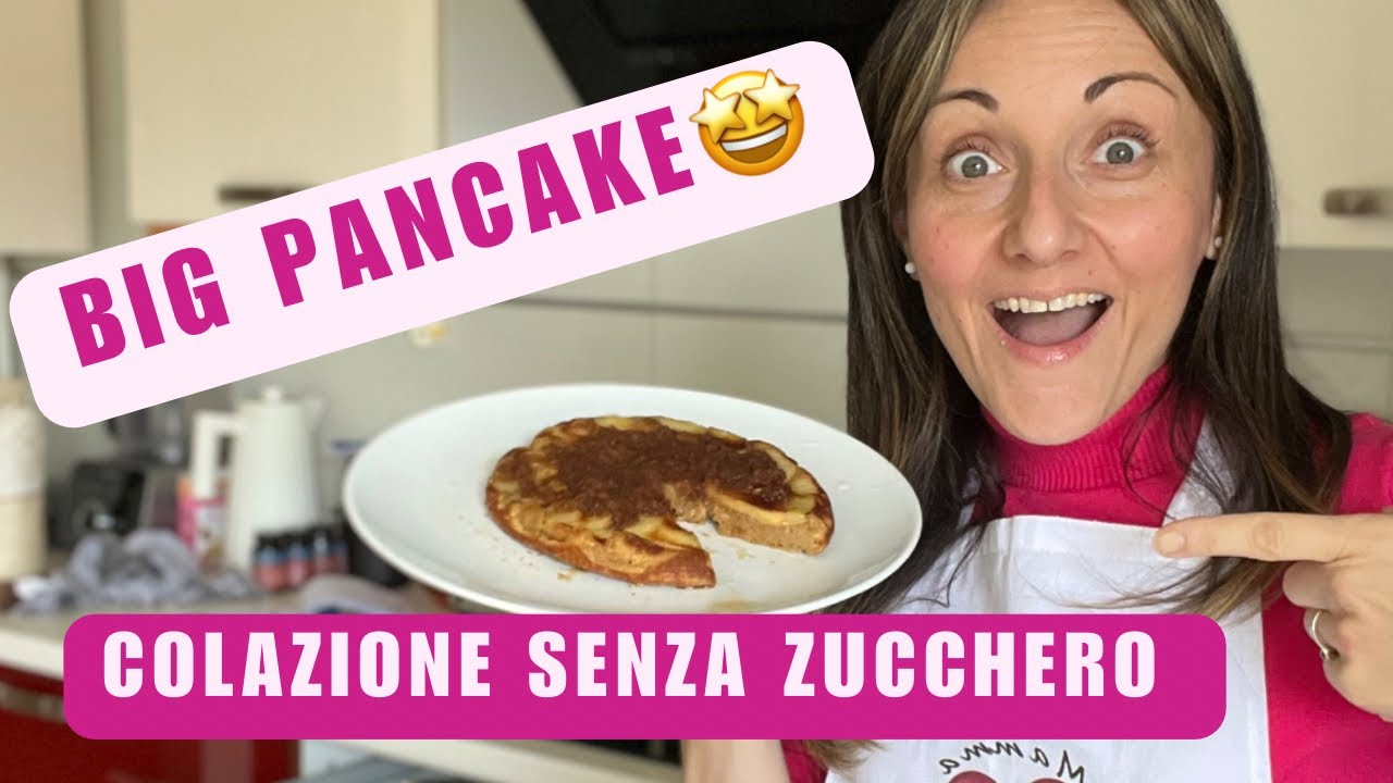 Come fare una colazione senza zucchero | Ho inventato il Big Mamma Sugarfree Pancake