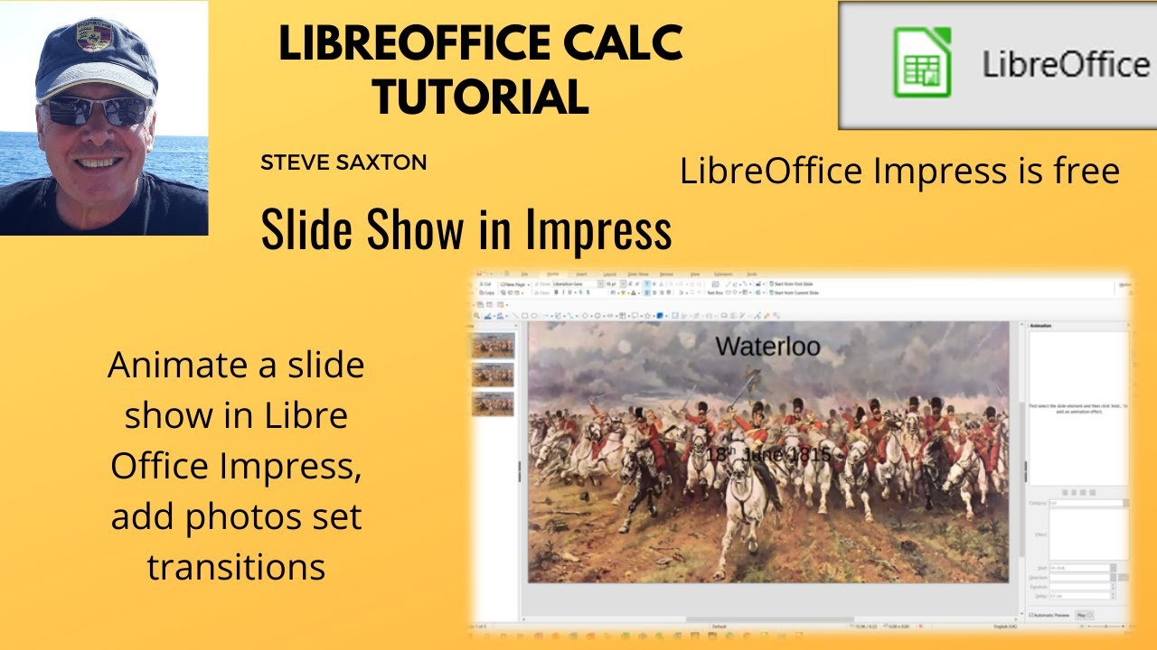 Как начать работу с LibreOffice Impress