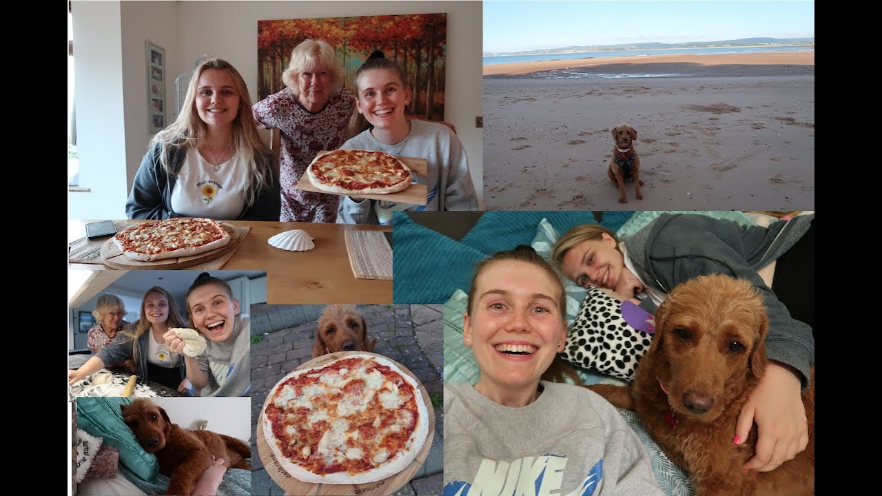WE MADE PIZZAS FOR THE FIRST TIME! | WEEKEND OF EATING + FUN