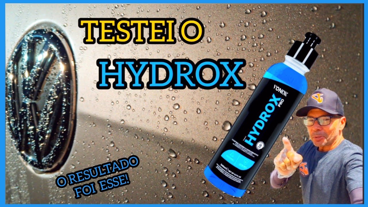 TESTEI O HYDROX PRO NO VERNIZ E PARA-BRISA E O RESULTADO FOI INSANO! DICAS DE DILUIÇÃO E ATIVAÇÃO!