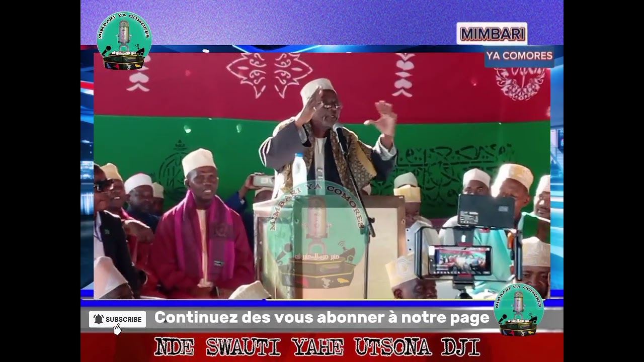 Foundi MCHAWACHA hatsalbaza lebangwe la tsinimoichongo yenariyichiye Abonnez-vous