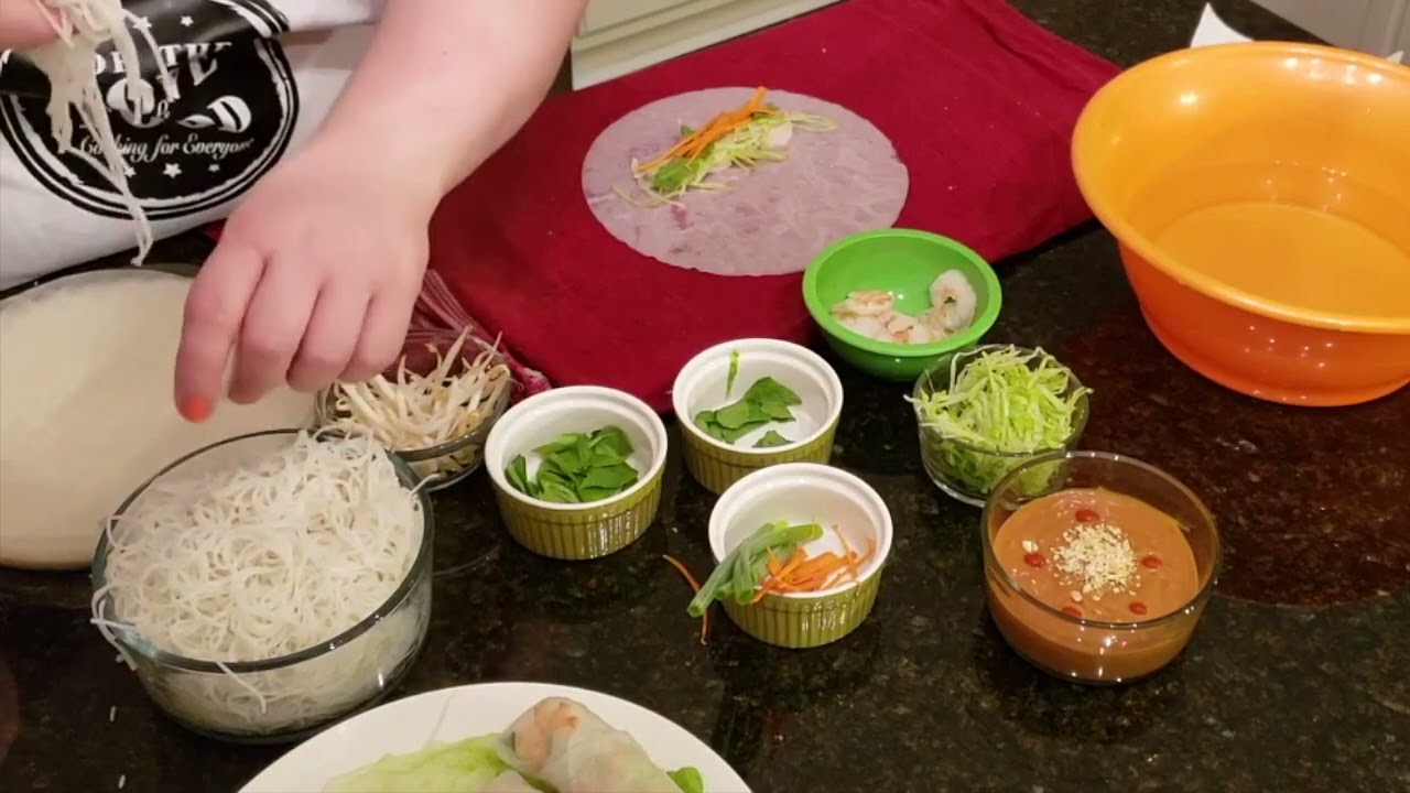 Fresh Asian Spring Rolls