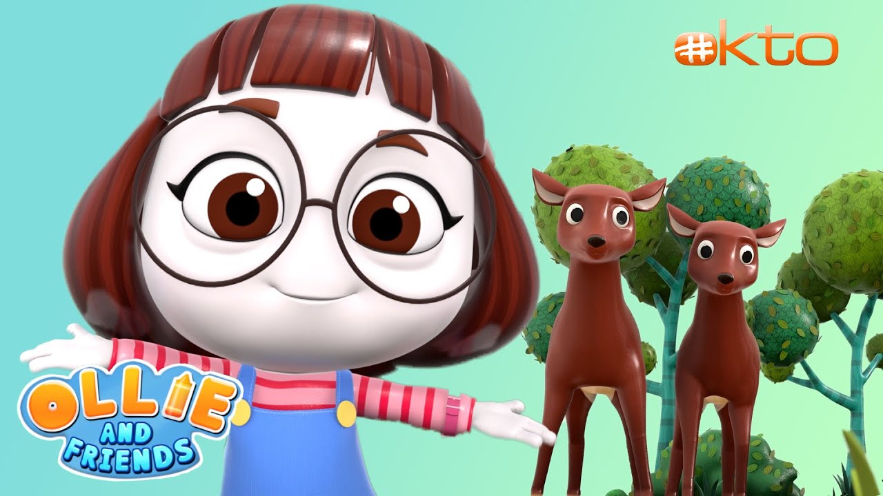 Ollie and Friends Stories 📖  | My Deer Friend 🦌 | @mediacorpokto