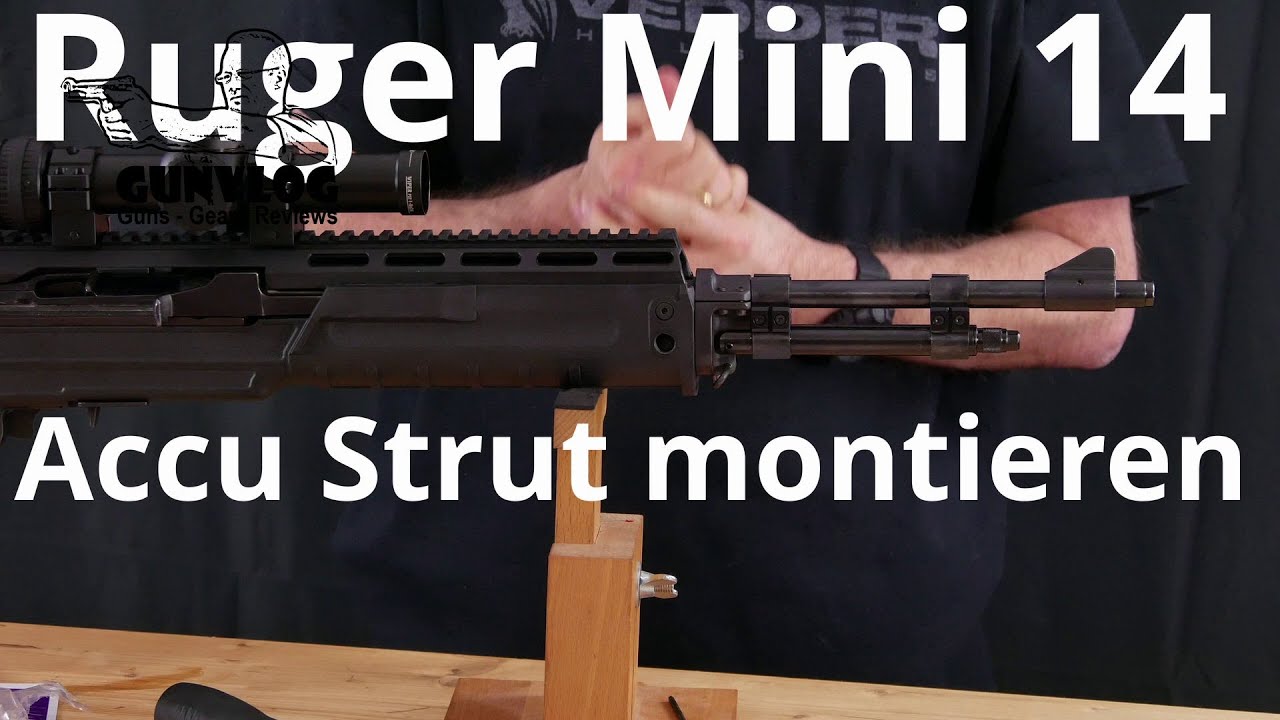 Accu Strut Installation on a Ruger Mini 14